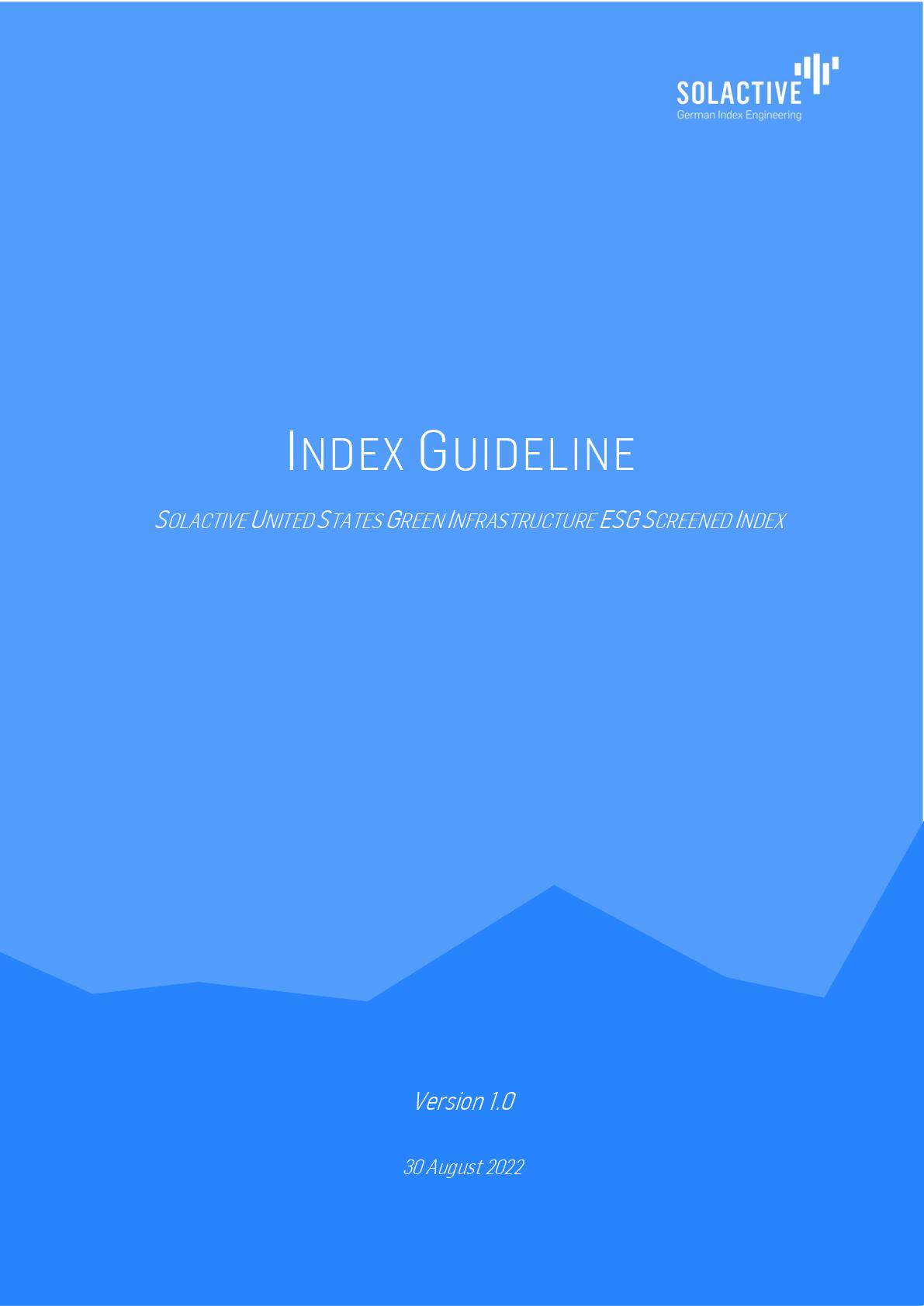 Guideline-Solactive-SOLUSGI-001